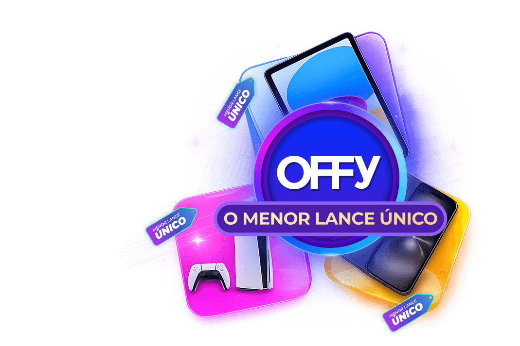Arte principal da home Offy
